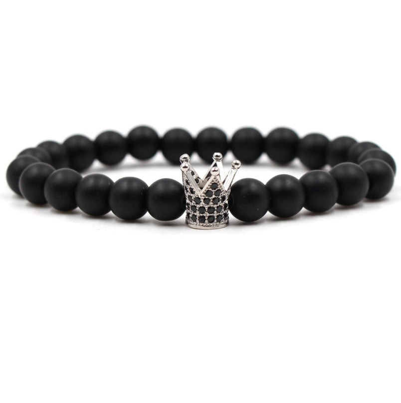 Zircon crown bracelet