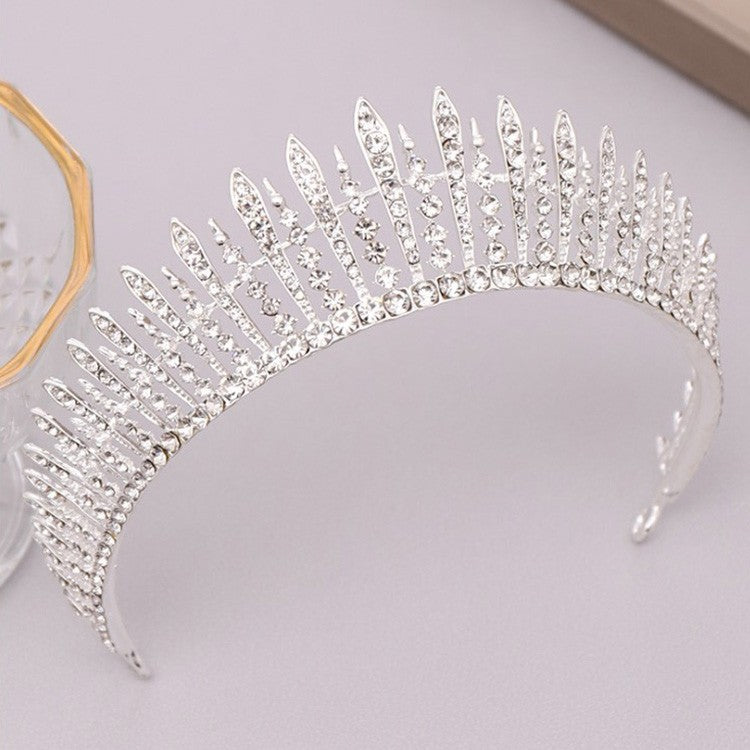 The Bride's Crown Tiara Ball Head Simple Shape