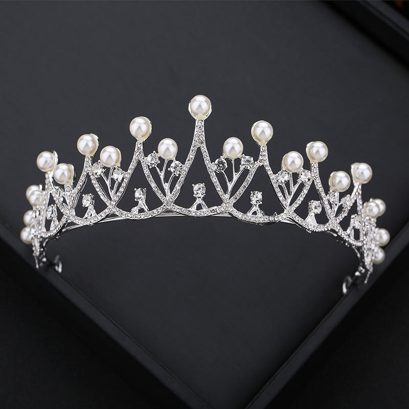 Crown Headdress Bride Elegant Wedding Crown Birthday Headband