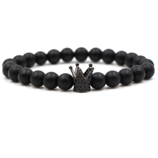 Zircon crown bracelet