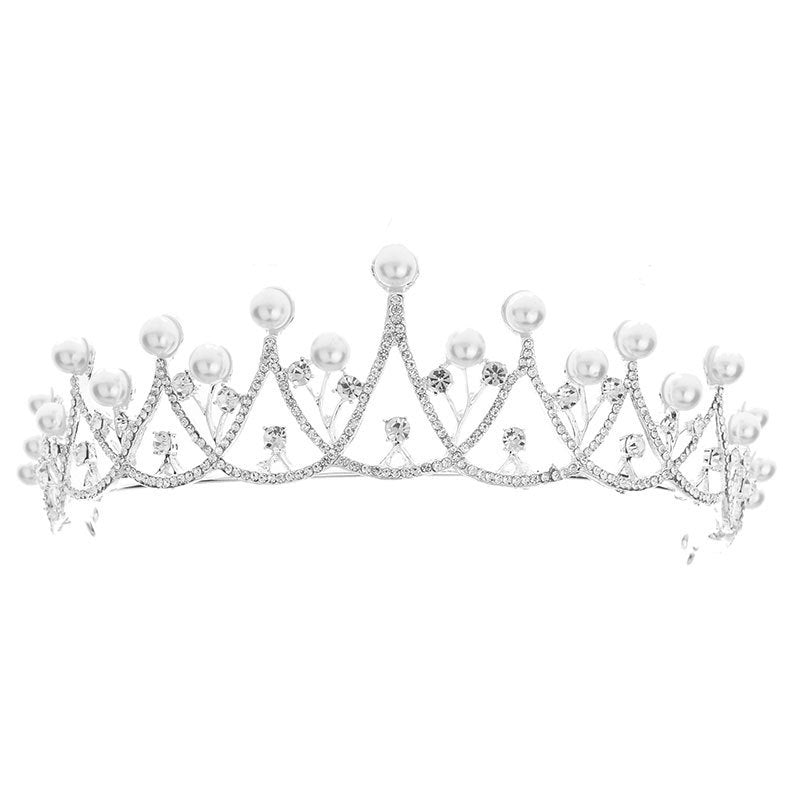 Crown Headdress Bride Elegant Wedding Crown Birthday Headband