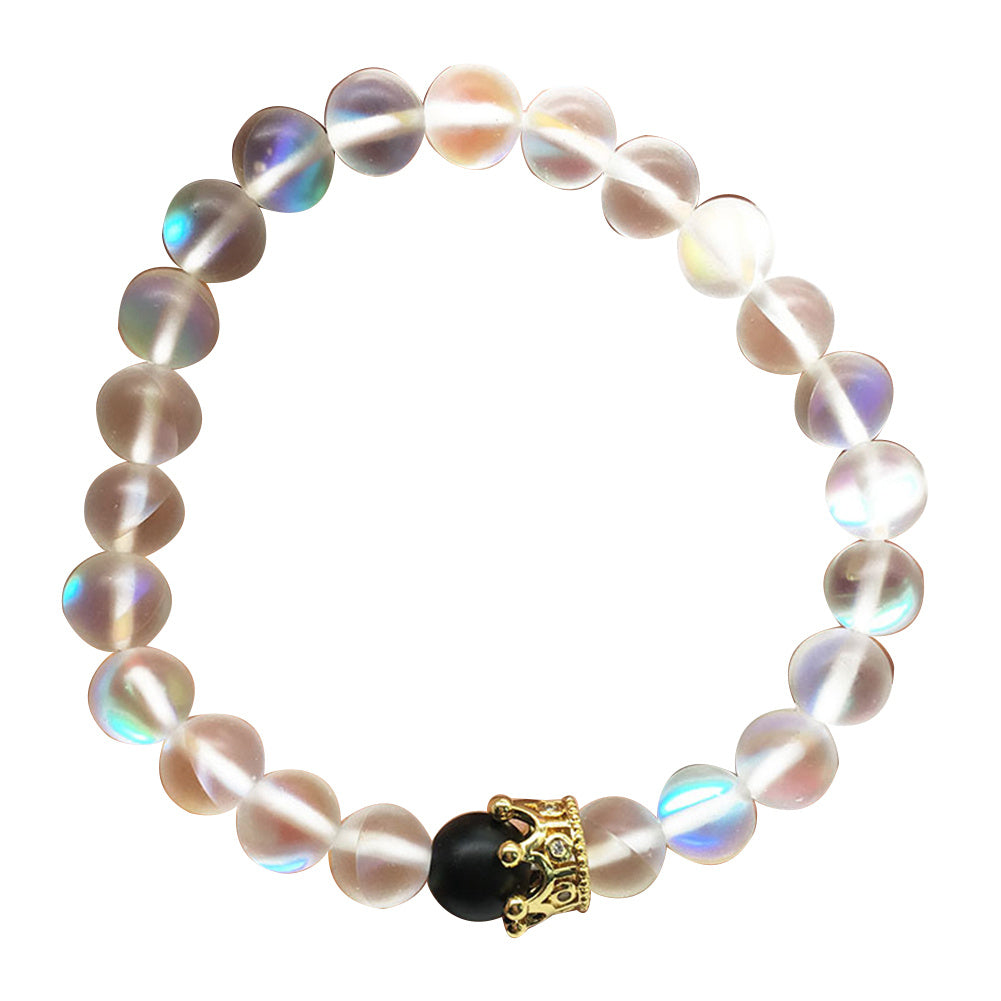 Crown couple bracelet