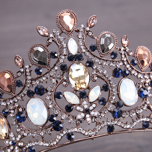 Vintage Elegant Sapphire And Diamond Tiara