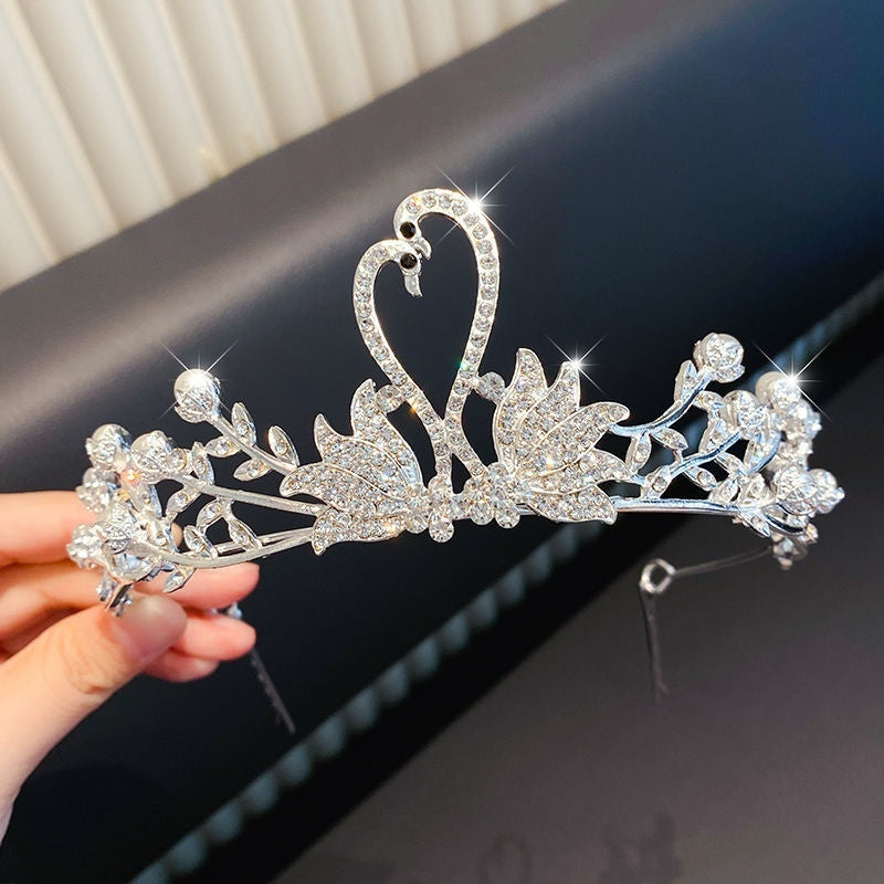 Children's Children's Crown Headdress Girls Princess Crown Hair Clip