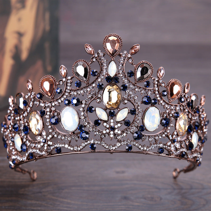 Vintage Elegant Sapphire And Diamond Tiara