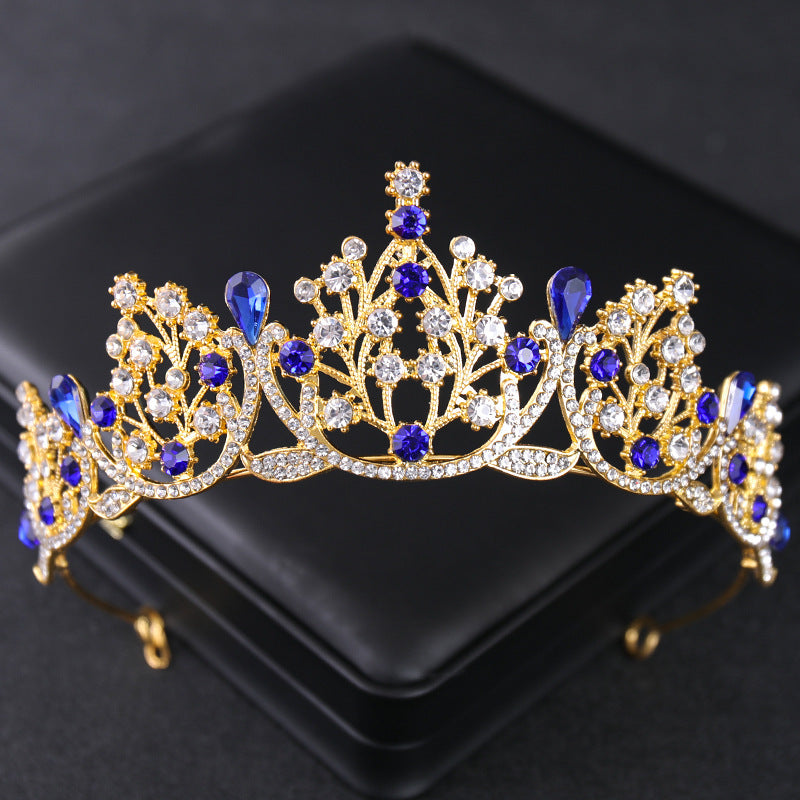 Vintage Rhinestone Crown Tiara